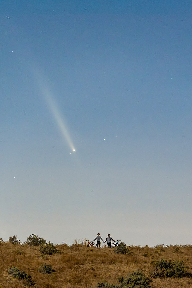 Client portrait session Comet C/2023 A3 (Tsuchinshan–ATLAS) October 2024