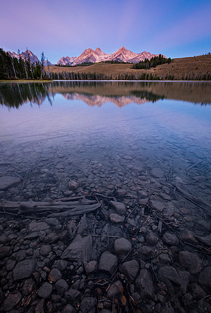 Little Redfish Lake Sunrise