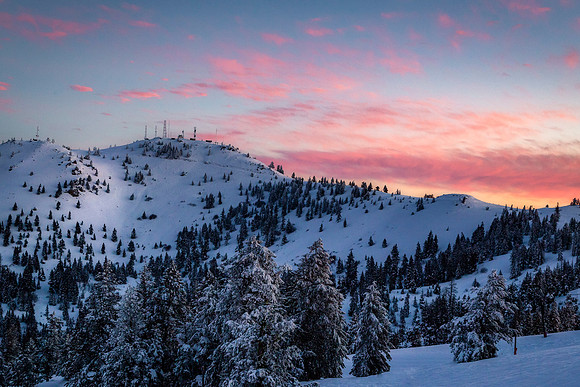 First Light on the Mountain