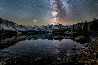 Alice Lake Mlky Way Panorama